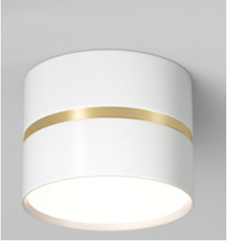 Led Surface-Mounted Downlight Slaapkamer Corridor Home Light 9W/12W Garderobe Eenvoudige Moderne Woonkamer AC85-265V: Rood / 1w / Black