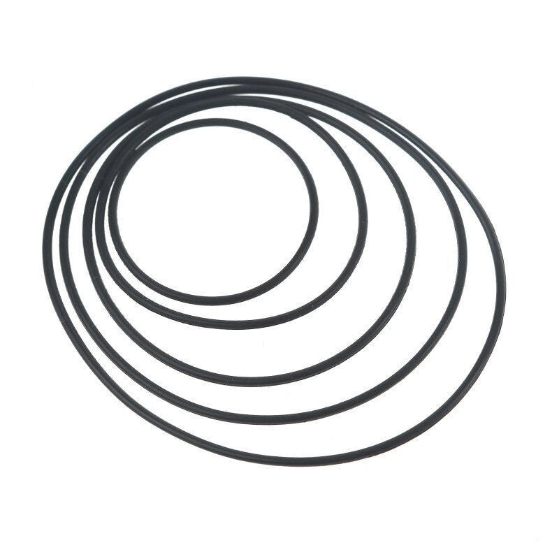 Universal 1.2mm Cassette Tape Replacement Rubber CD DVD Cassette Tape Recorder Turntable Strap Belt 20Pcs