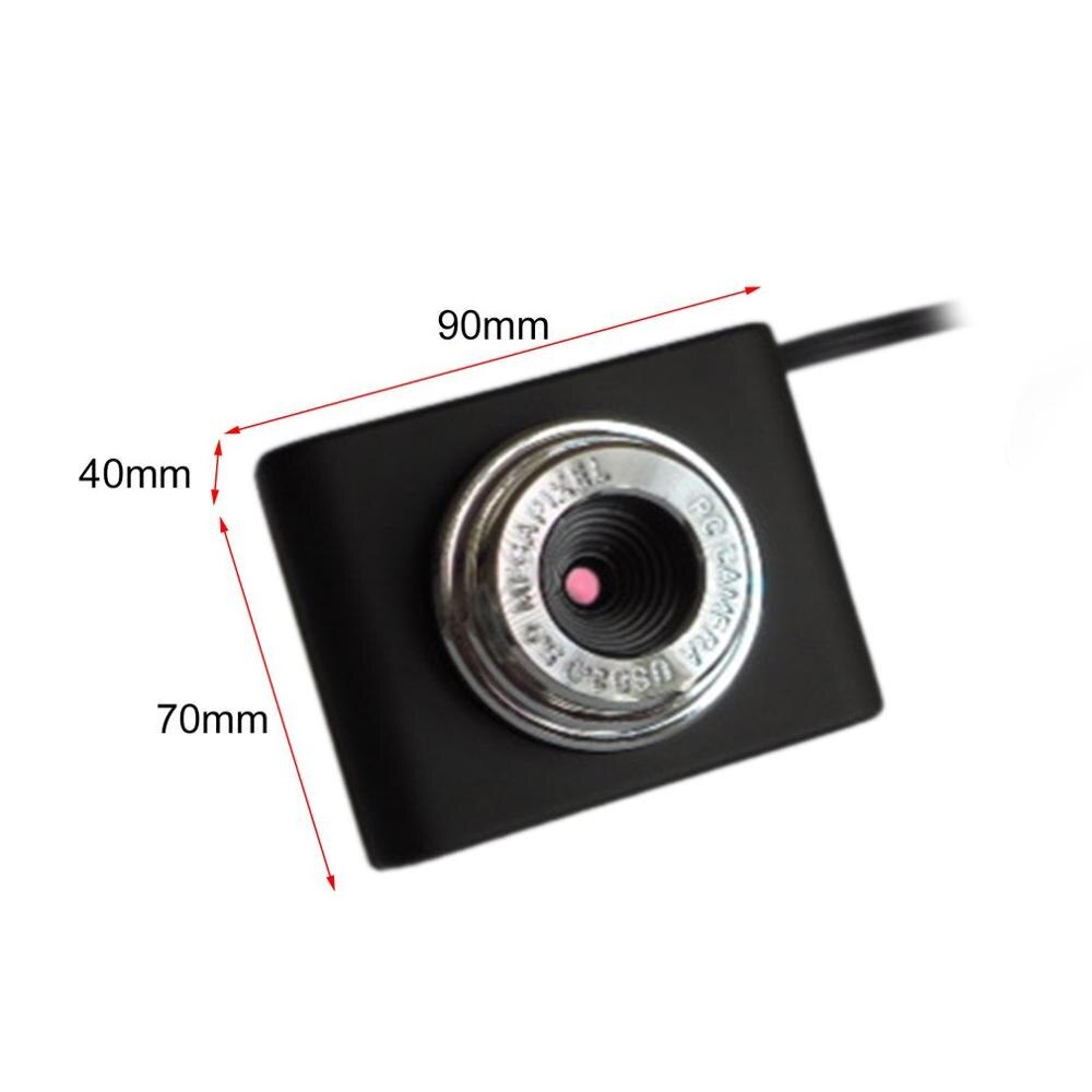 8 milioni di pixel mini Webcam HD ragnatela telecamera con Microfono per il computer Portatile desktop ragnatela Camera Macchina Fotografica del USB