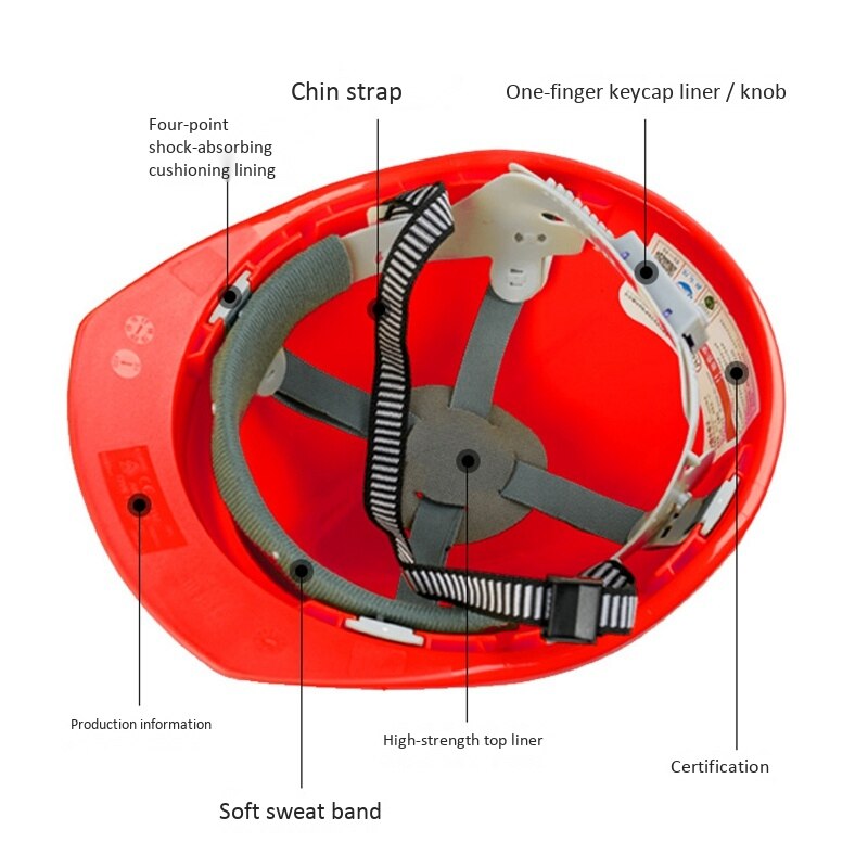 Helmet Helmet ABS Insulation Material, Site Helmet