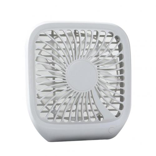 Ventilador de asiento trasero de coche, kit de ventiladores de verano, silencioso y portátil, con protección para los dedos: Blanco