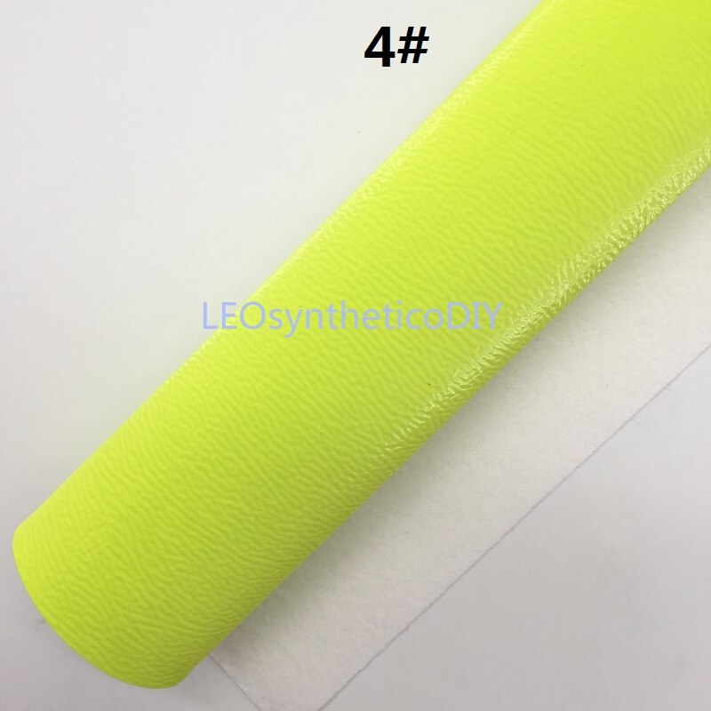 1PC 21X29CM Neon Faux Leer Stof, Synthetisch Leer Stof Lederen Lakens, PU Leer Voor Maken Bows LEOsyntheticoDIY T356A
