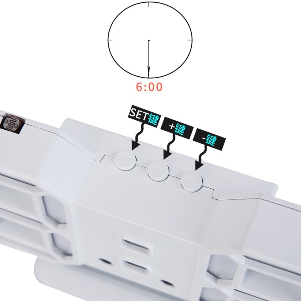 3D Digital Alarm Clock Wall LED Number Time Clock Led Electronic Clock with Snooze Function practical