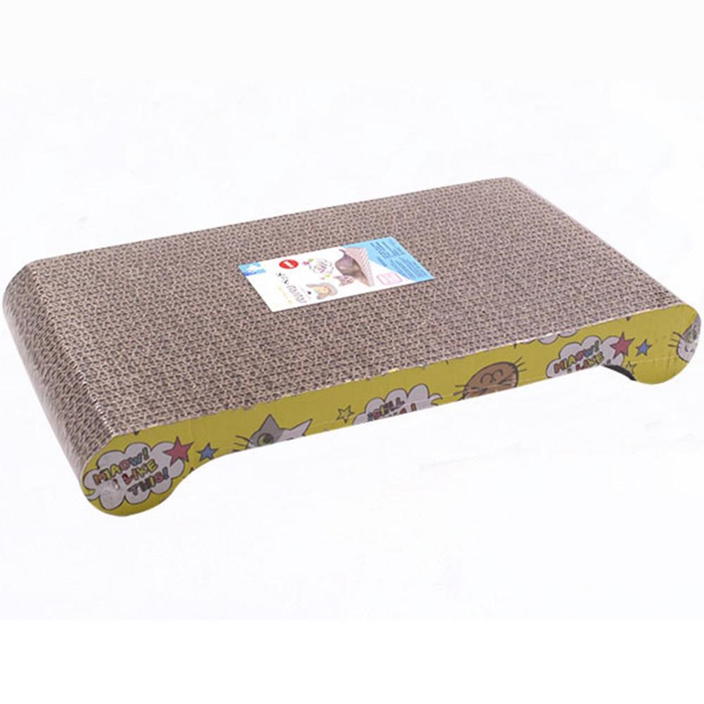 6 Style Corrugated Paper Cats Scratch Board Grinding Nails Interactive Protecting Furniture Cat Toy Large Size Cat Scratcher Toy: 5