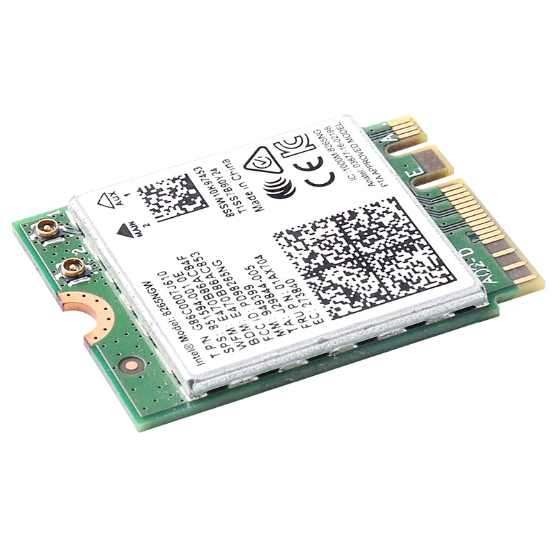 Wireless-AC 8265 Dual Band 2.4G/5Ghz Wifi Bluetooth Wlan Per 8265NGW NGFF 802.11ac 867Mbps 2x2 MU-MIMO BT 4.2 Scheda