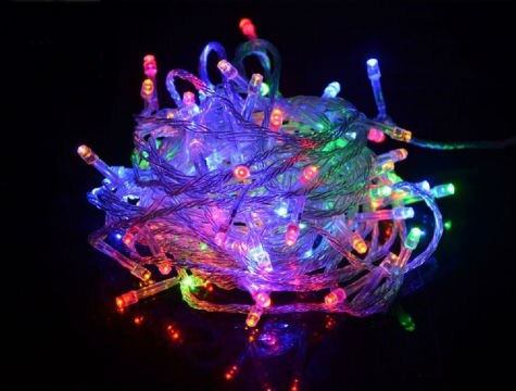 100 Leds Rode Kerstboom Licht Led Gloeilamp