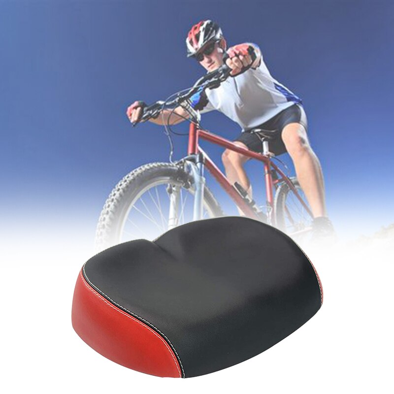 No Nose Bike Saddle Widened Comfort Bike Seat Cycling Seat Cushion Universal Fits for MTB Road Bike