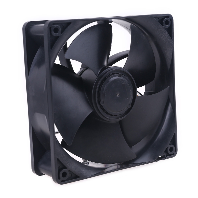 6000RPM 120mm 12cm PWM velocidad CFM ventilador refrigeración ordenador W12E12BS11B5-57 para 12V 1.65A 4 cables 4