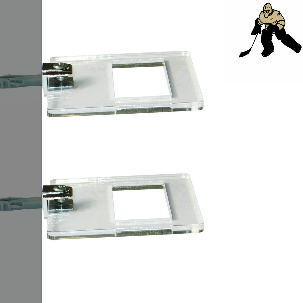 4 stk flydende vægmonteret hockey puck displayholder med skrue / stativ