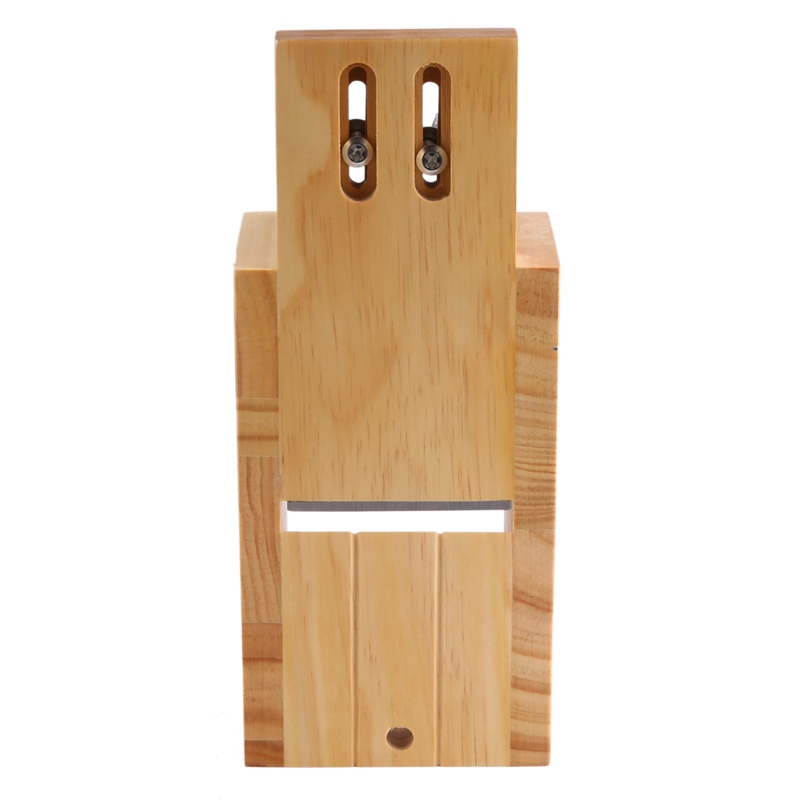 Handmade Soap Diy Material Tool Wood Simple Multifunctional Soap Cutter Beveler Planer Tool Gradienter