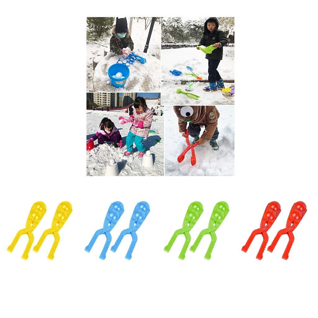 2 stück Doppel Schneeball Werkzeug Winter draussen Sport Spielzeug für freundlicher