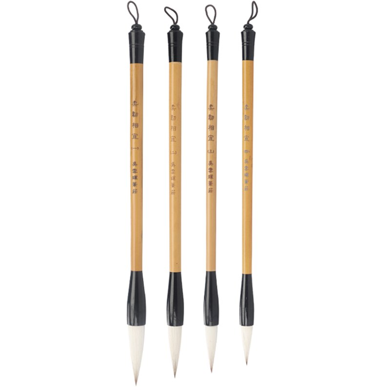 Regular Script Calligraphy Brush Official Script Multiple Hair Brush Pen Tinta China Calligraphie Writing Pen for Beginner