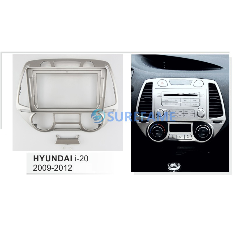 9 inch Car Fascia Radio Panel for HYUNDAI i20 i-20... – Grandado