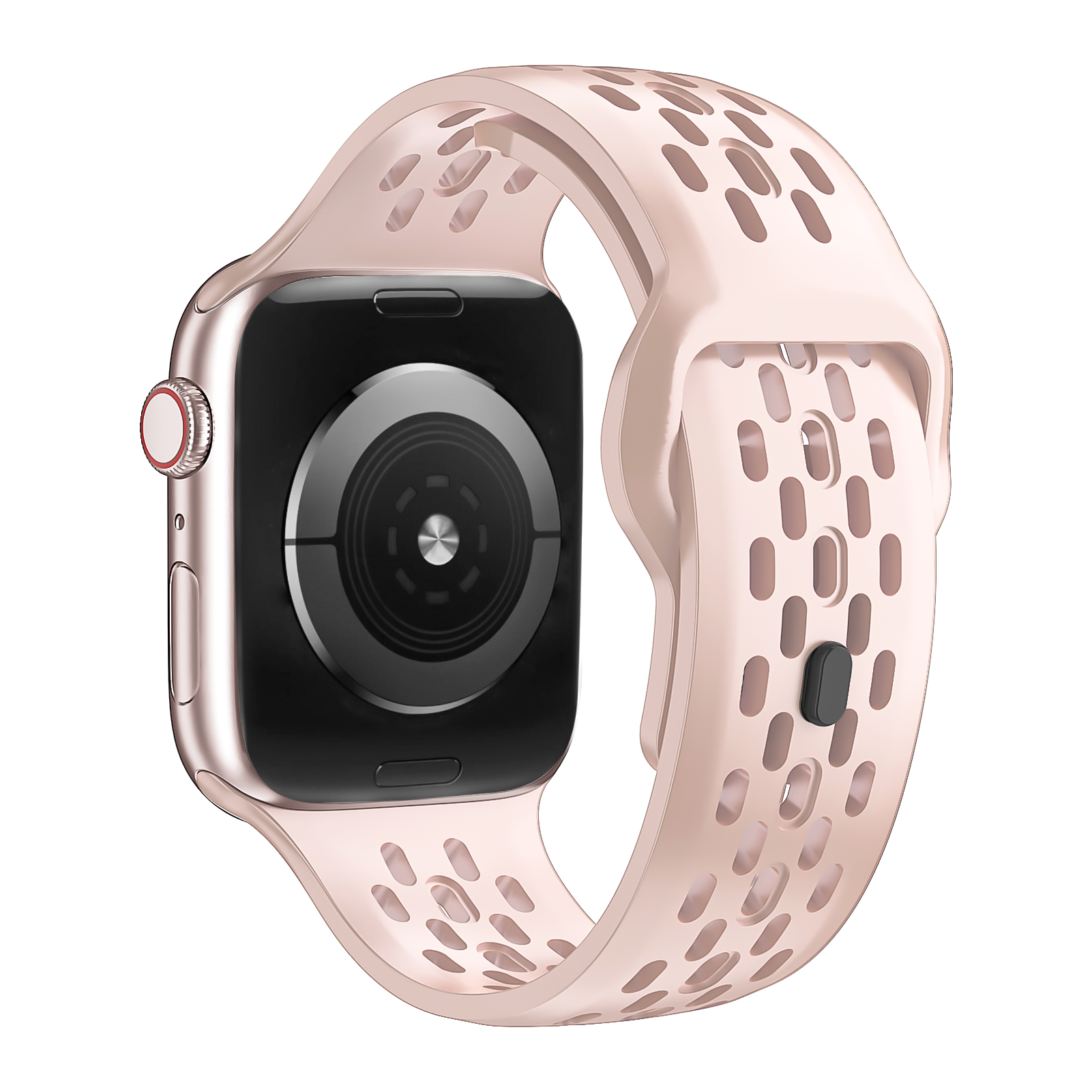 Sportsilikon för apple watch-armband 44mm 45mm 49mm 40mm 41mm 38mm 45 mm correa-armband iwatch-serien 9 8 7 6 5 se ultra 2 band