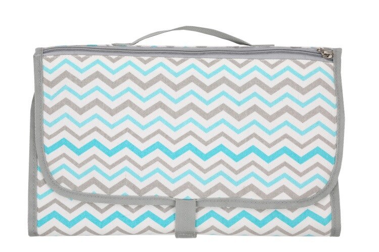 Portable Changing Pad Baby Diaper Bag Changing Pad Station with Head Cushion Wipes Pocket Waterproof Foldable Infant Comfortable: 4