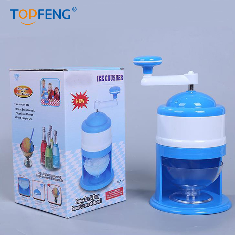 Broyeur À Glace Manuel Portable, Manivelle Maison Broyeur À Glace Rond