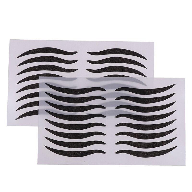 10 stk sexet stil øjne mærkat eyeliner tape skønhed eyeliner mærkat makeup værktøj sort øjenlåg værktøj