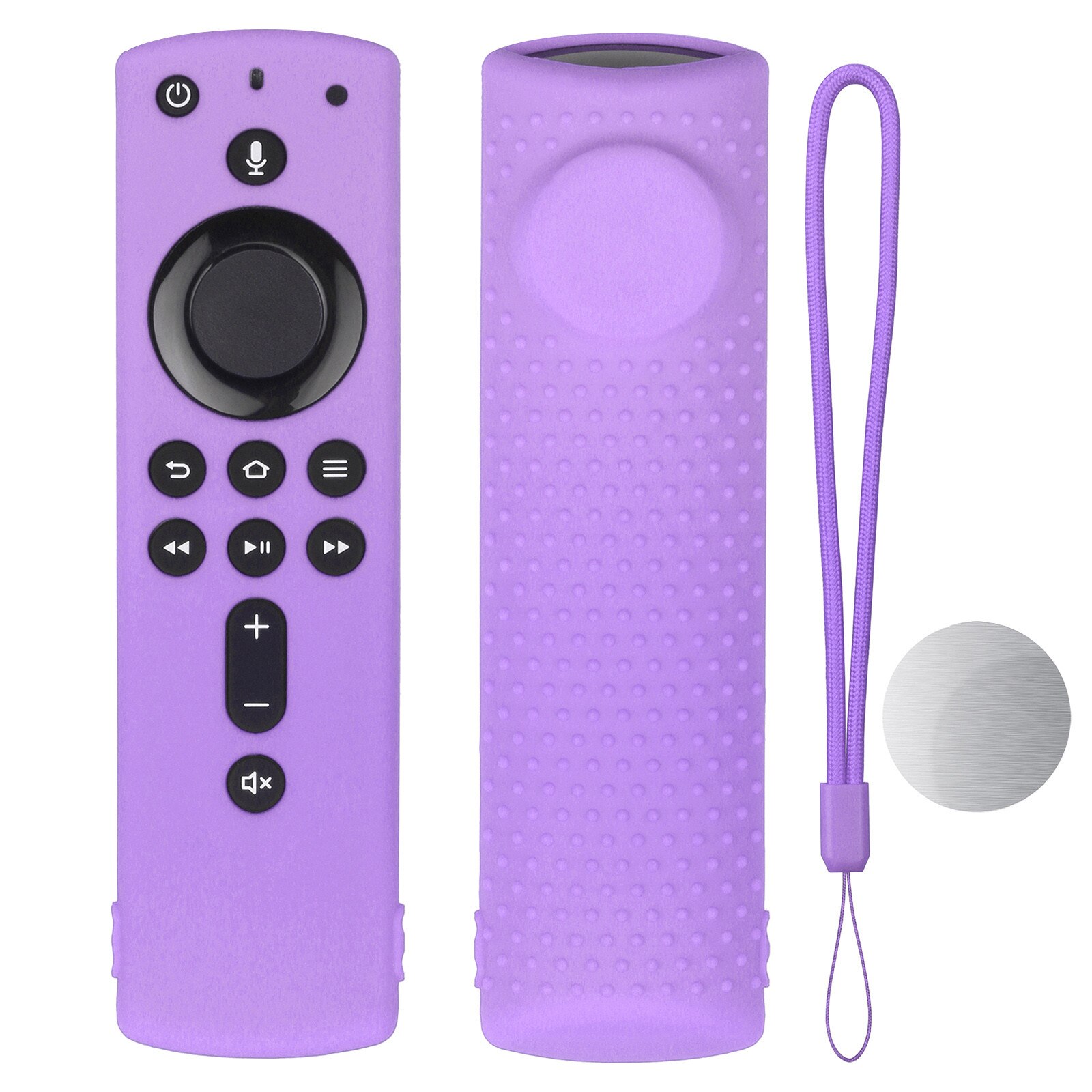 Silicone Protective Case For Fire Tv Stick Lite Remote Shockproof Cover Full Protective Case Cover Protector Accessories: H