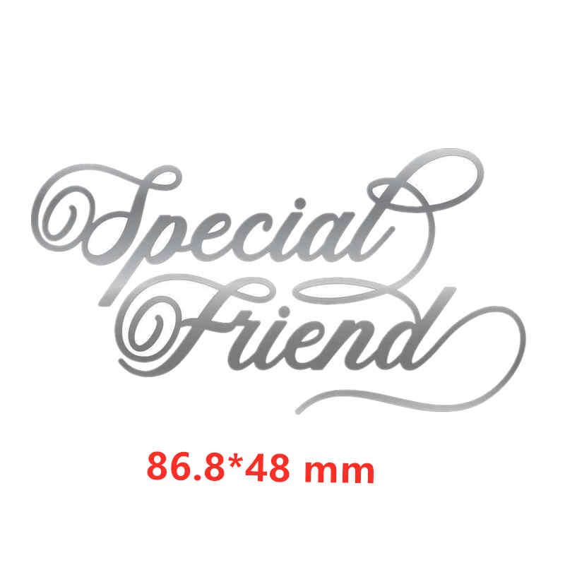 12 månader rsvp med kärlek bröllop grattis på födelsedagen fira fraser metall cutting dies för gör-det-själv scrapbooking-kort hantverk: Bild 15