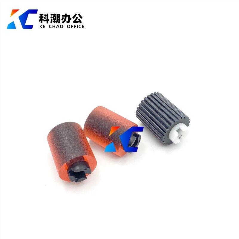 Kechao 1 conjunto/3 peças de papel rolo captador compatível para konica minolta bizhub bhc258 c308 c368 c458 c558 c658 peças copiadora