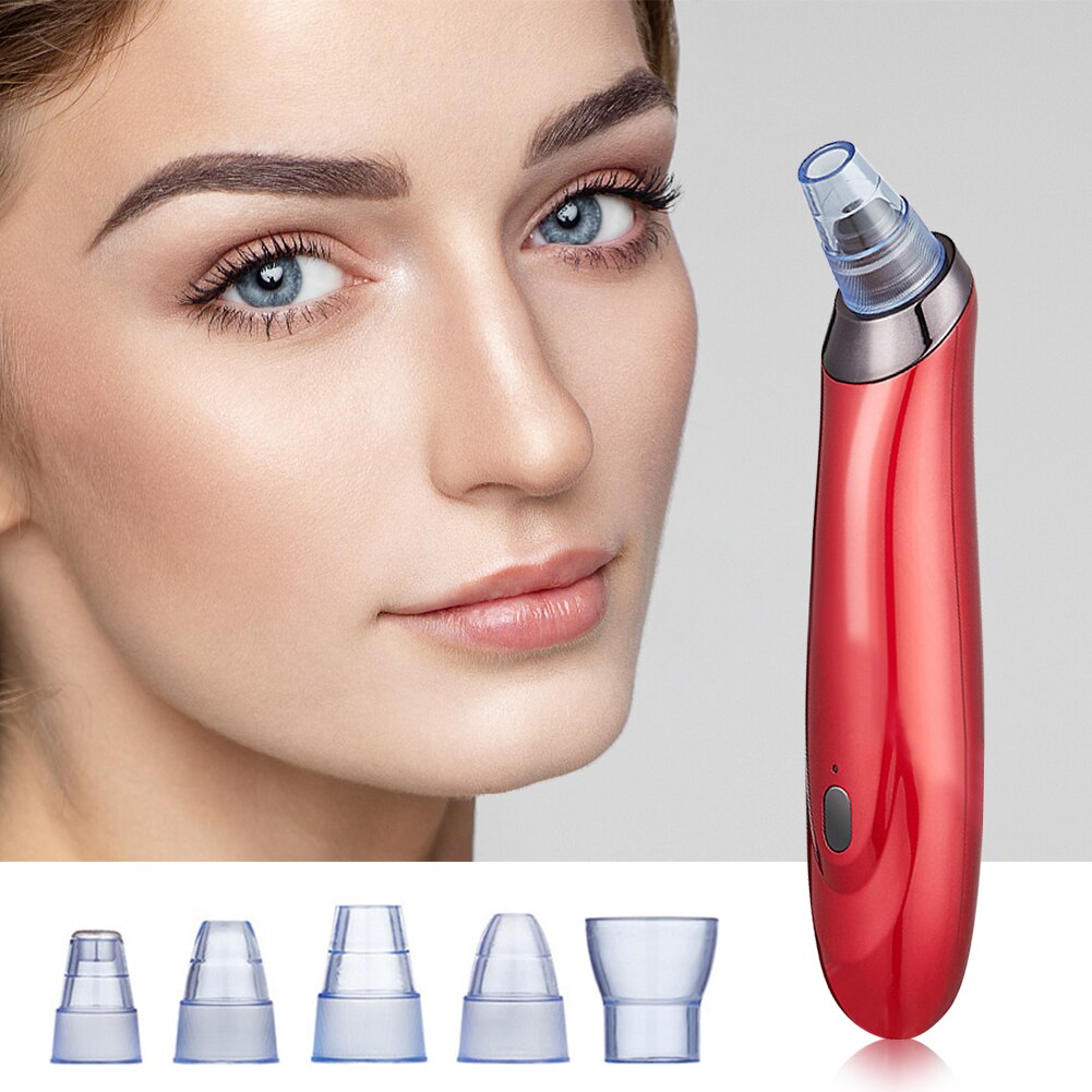 Nose Pore Acne Pimple Removal Cleaner Facial Skin Blackhead Remover Extractor Clean Exfoliating Instrument Spot Cleaner