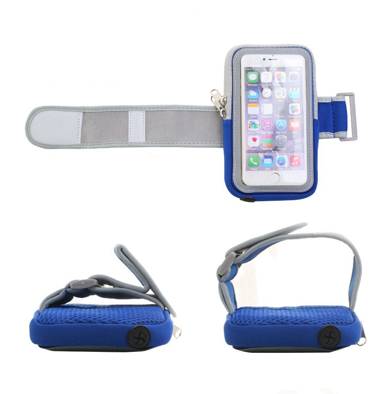 Atmungsaktiv Schweiß-saugfähigen Tuch Sport Armband Für Iphone 7 Fall Handy Arm Bands Halter Auf Hand 6,2 zoll telefon Beutel