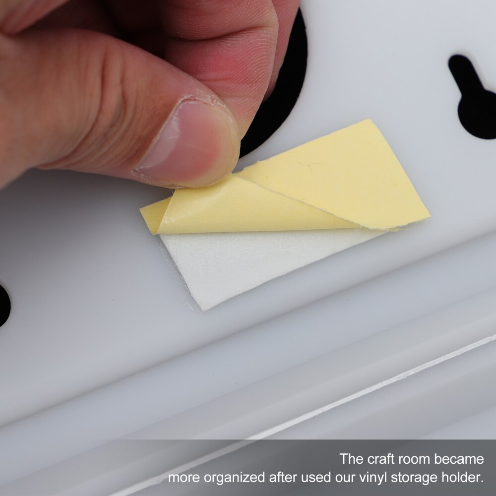 Vinyl Roll Storage 14-Holes Vinyl Storage Rack for Craft Wrapping Roll Paper