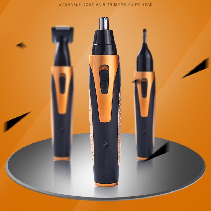 Tondeuse à cheveux multifonctionnelle 4In1 tondeuse à cheveux électrique Rechargeable hommes rasage rasoir nez cheveux rasoir de sourcils cheveux électriques