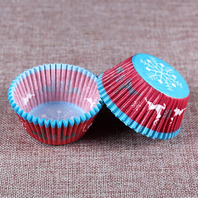 Mini Rainbow Color 100pc Cupcake Liner Baking Cup Cupcake Paper Muffin Cases Cake Box Egg Tarts Tray Kitchen Accessories Tools