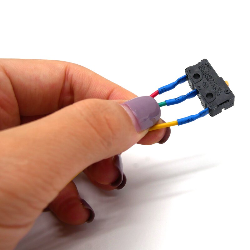 Interruptor calentador de agua de tres cables, sin astilla, quemador de Gas, Micro interruptor de Gas, 10 Uds.