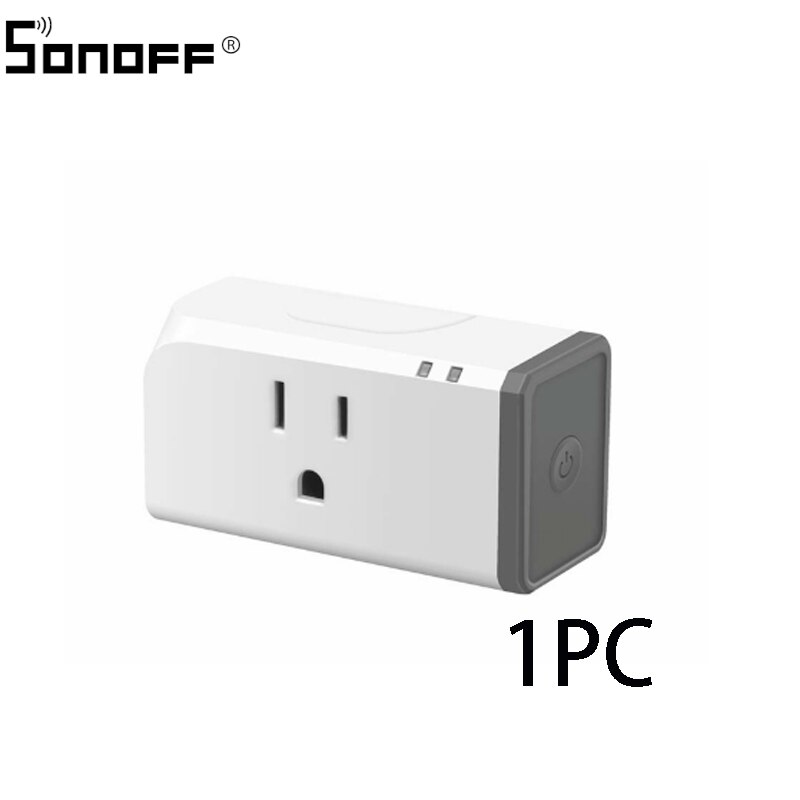 10Pcs Sonoff S31 Smart WiFi Switch Smart Home US Plug Voice Remote Intelligent Control Home Automation With Google Home Alexa: 1pcs