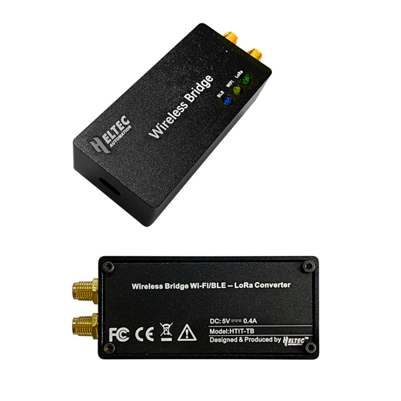 Heltec LoRa Wireless Bridge With “WiFi/Bluetooth – LoRa” signals ESP32 SX1276 Support the Arduino Development Environment