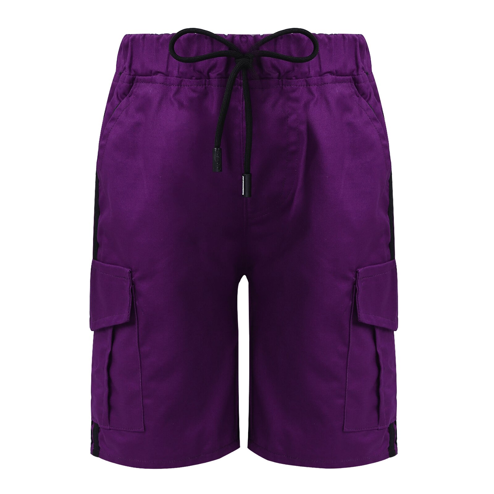 Pantaloncini da bambino Casual tinta unita pantaloni elastici in vita da ragazzo pantaloni estivi al polpaccio pantaloni per bambini pantaloni morbidi vestiti quotidiani per bambini