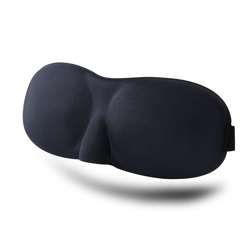 Øyemaske øyenskygge deksel skygge øyelapp kvinner menn myk bærbar blindfold reise øyelapp 1 stk 3d sovemaske naturlig sove