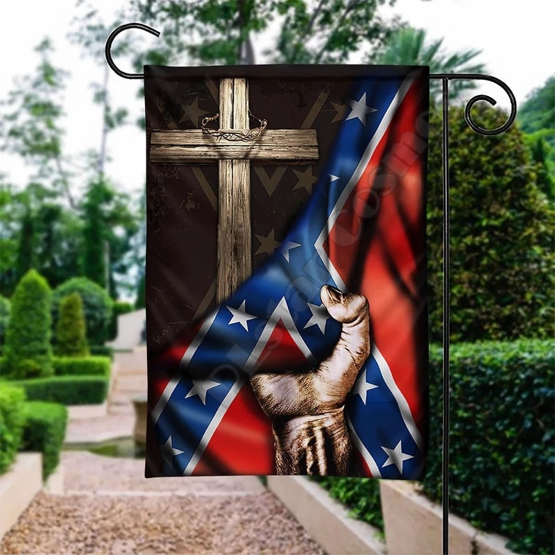 Divers éléments modèles maison drapeau & jardin drapeau blanc plaine transfert thermique jardin drapeaux suspendus maison décoration style-1