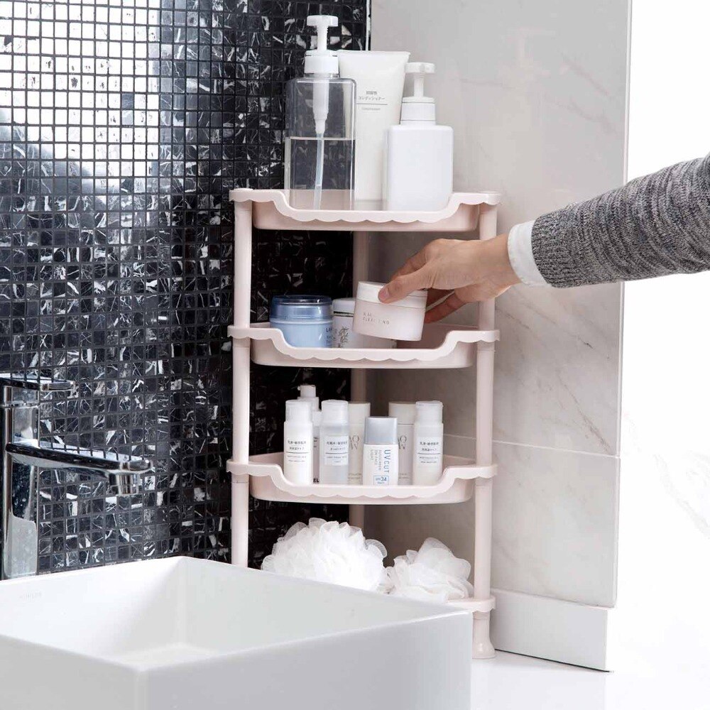 Bathroom Organizer Shelf Gap Holder 4/3 Layer Self Kitchen Space Saving Assembled Storage Rack For Dishes Pot Kitchen Tools