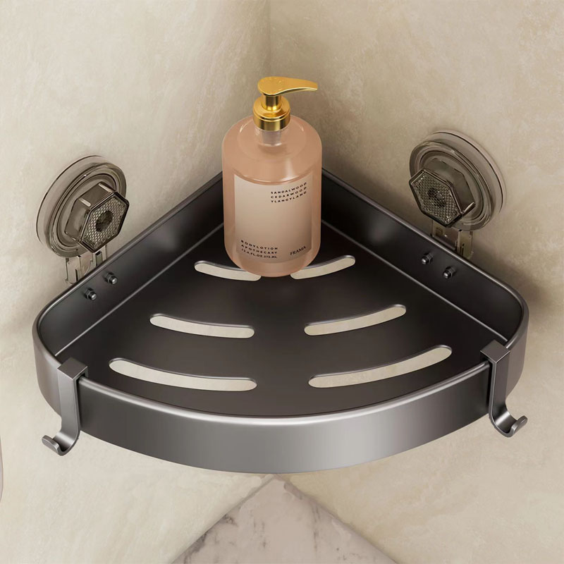 Wall Shelves Bathroom Accessories Sucker Multi Functional Storage Shelf for Shower Without Drilling Organizers Supplies Hardware