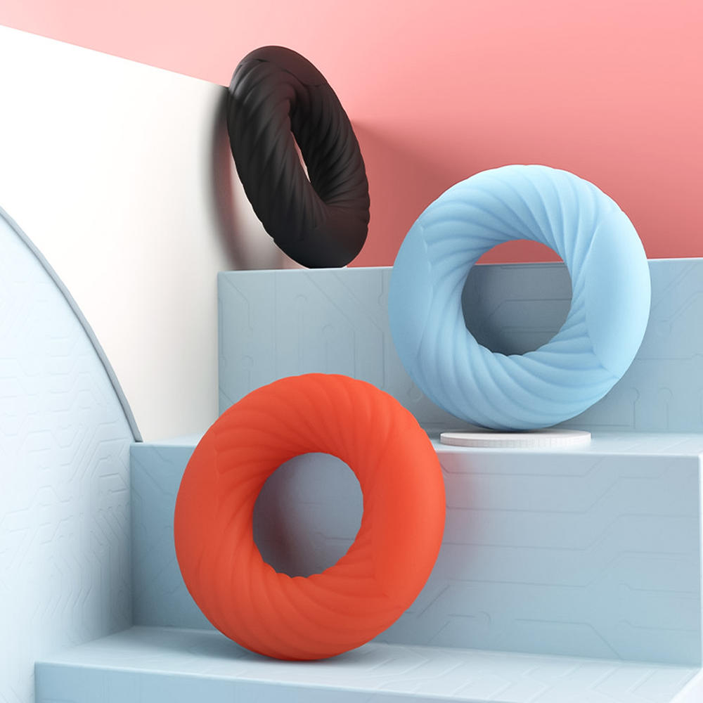 Silicone Hand Finger Gripper Resistance Band Clamp Ring Wrist Stretcher Finger Forearm Trainer Carpal Expander for Exercise Pow