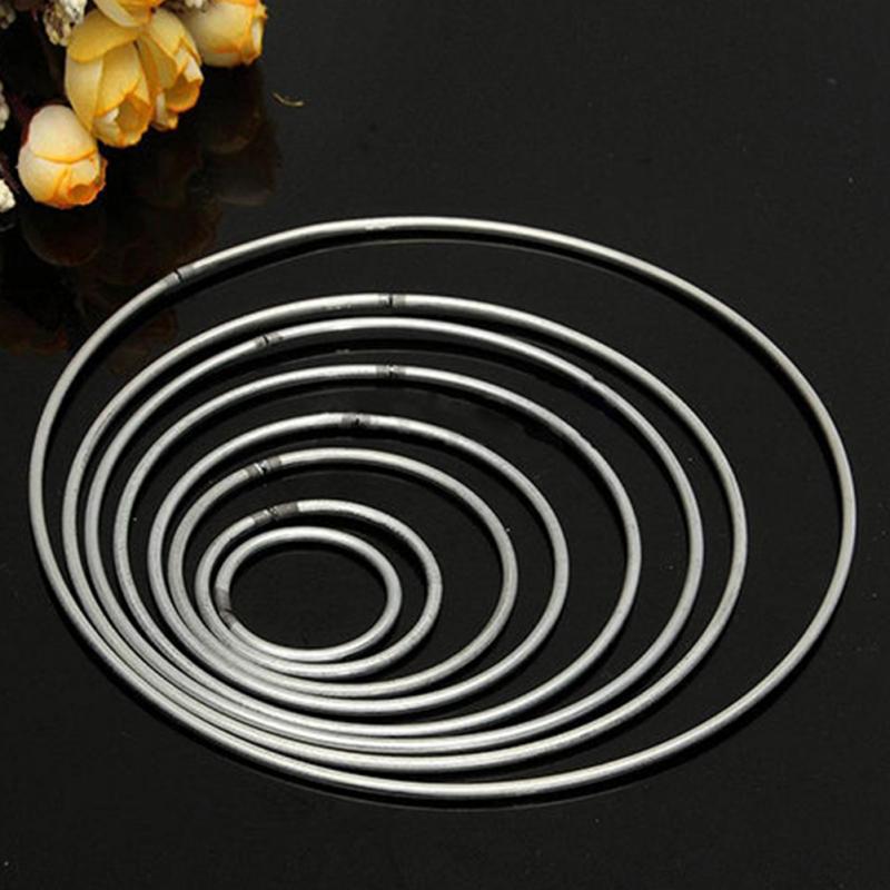 Ronde metalen hoepel met diameter, dromenvangerring, wandhangers, macramé knutselwerkjes, hoepel voor geestenschilden, mandela's, doe-het-zelf decoratie voor thuis, mascotte