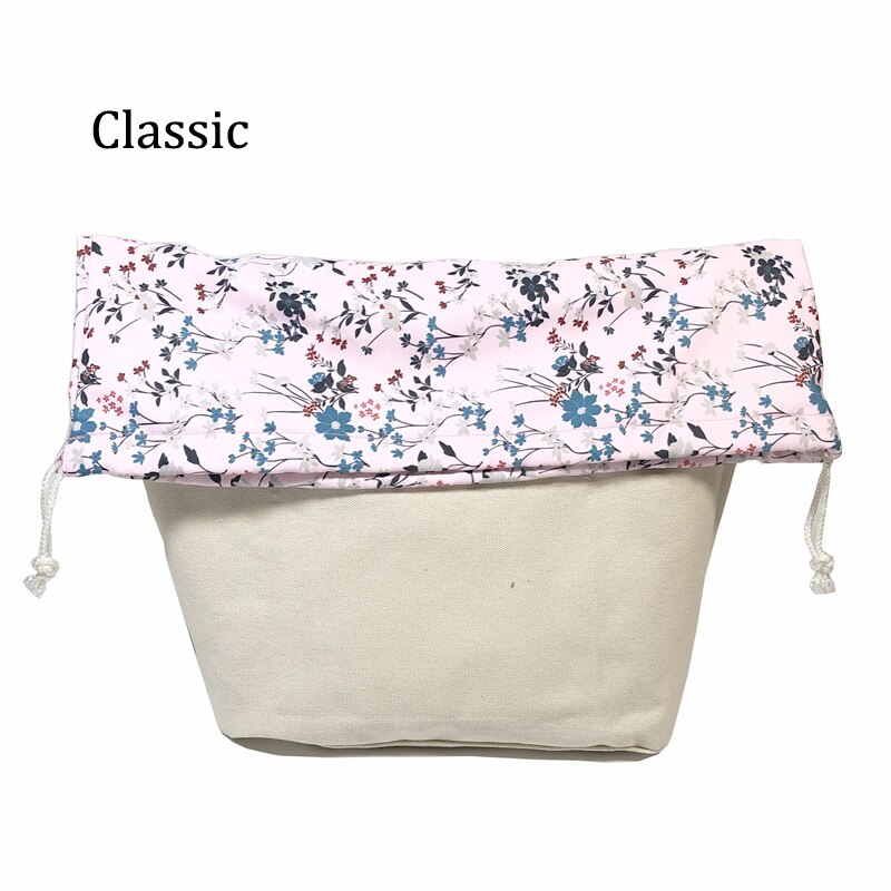 Mini Klassieke Trekkoord Coating String Voering Binnenzak Voor Klassieke Mini Obag Insert Met Innerlijke Voor Eva O Bag Handtas: Classic Size 6