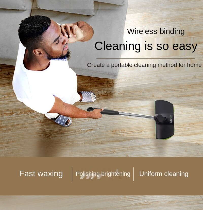 Mop for Wash Floor Spin Maid Rechargeable Cordless Powered Cleaner Scrubber Polisher Mop Floor Household Cleaning Tools