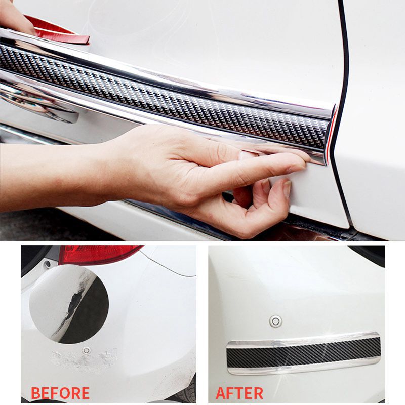 Universal Auto Car Door Protector Rubber Moulding Strip Rubber Threshold Cover Panel Step Protector Sticker Car Styling