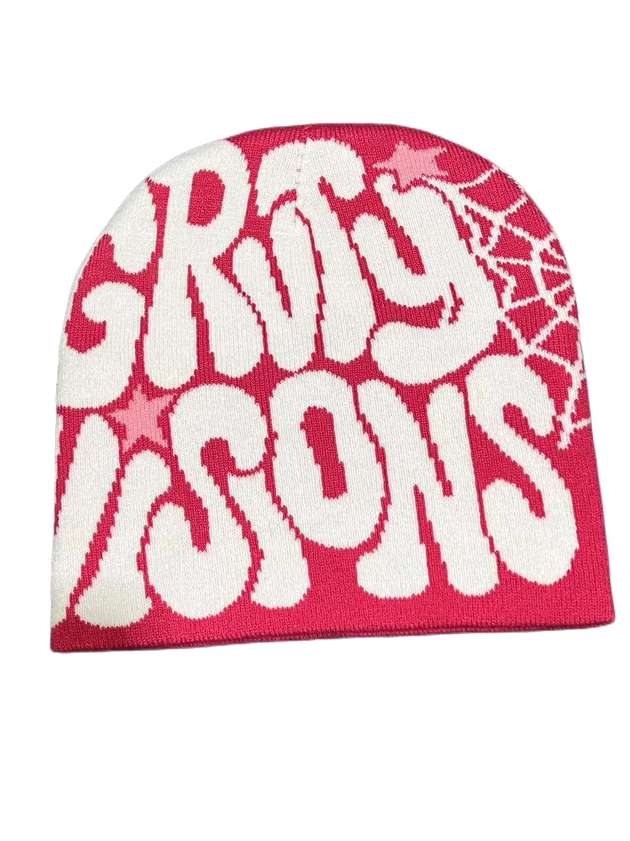 Bonnet en tricot pour hommes et femmes, bonnet de , Y2k, , cent prendre Ins, rouge Net, Niche, casquette froide: Cerises jaunes