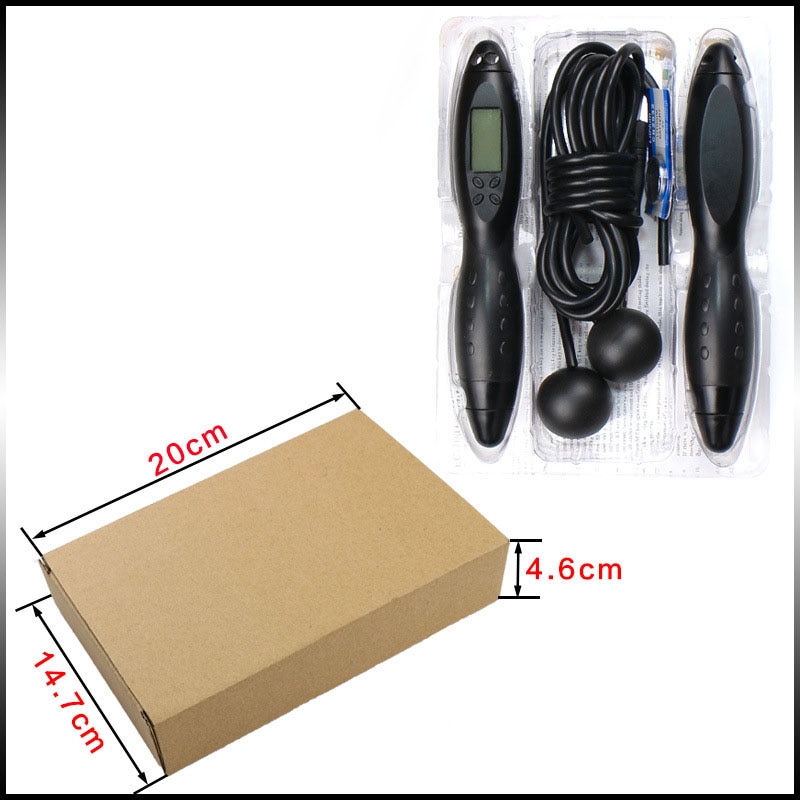 1pc springtouwen slimme elektronische teltoestellen springtouw calorieverbruik fitnessapparatuur digitale springtouwen gereedschap