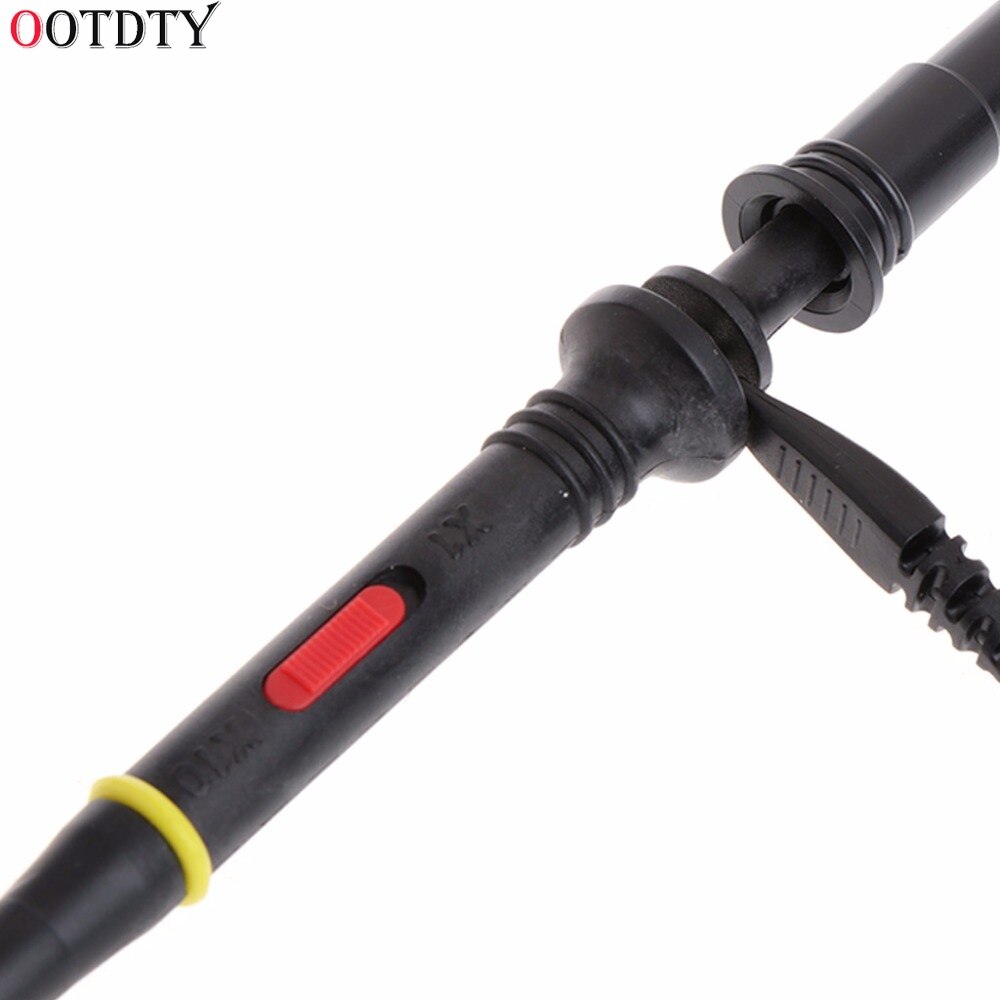 Sonda de osciloscopio de alta precisión, pinza de prueba de cocodrilo con sondas de frecuencia de atenuación ajustable, 1x10 P2200 200MHz