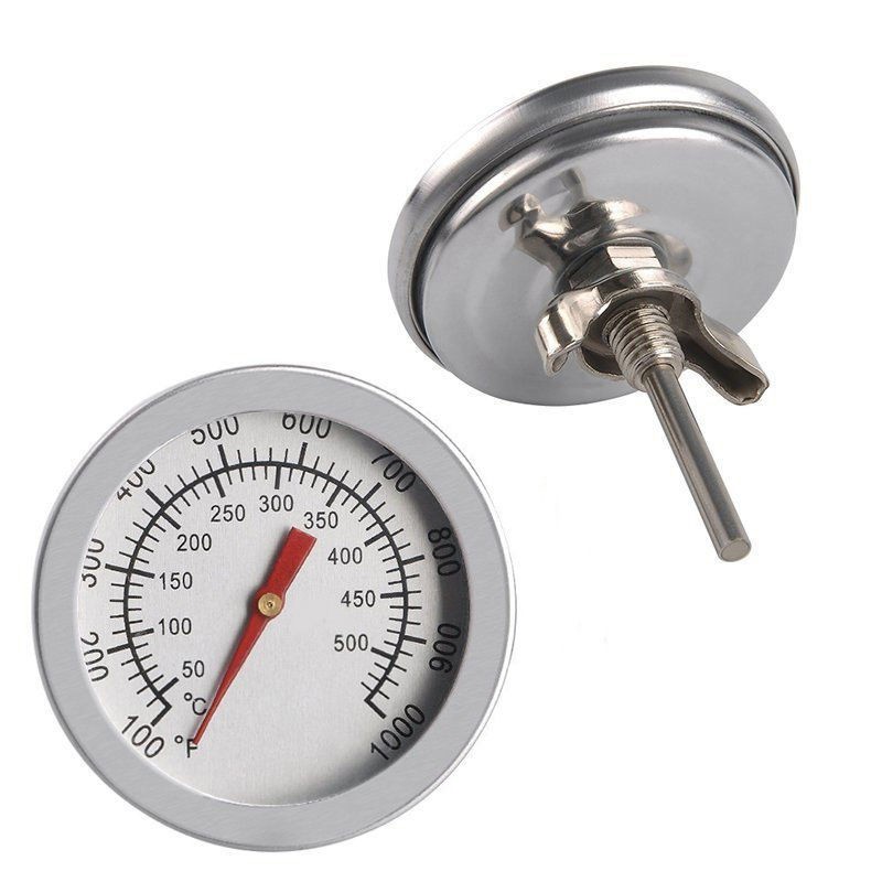 50 ~ 500 Celsius Graden Staal Barbecue Thermometer Bbq Roker Grill Thermometer Temperatuurmeter Oven Thermometer