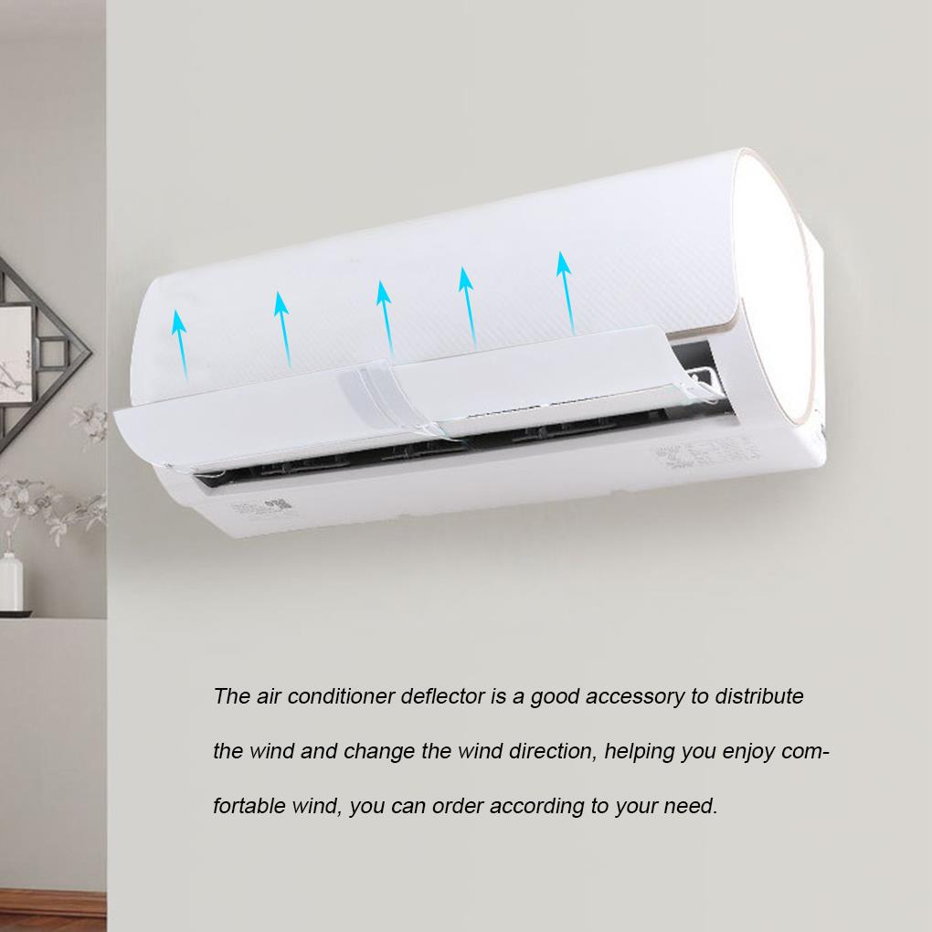 Skalowalna wisząca klimatyzacja szyba przednia regulowana anty-bezpośredni dmuchanie deflektor powietrzny przegroda klimatyzacji domowej
