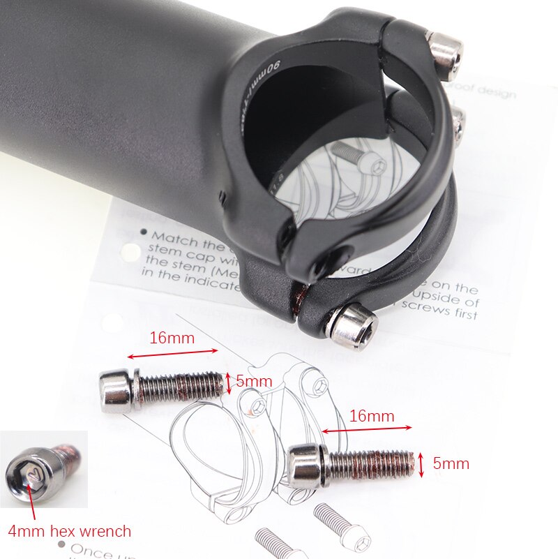 Uno 7 sykkelstamme kalloy ultralett  -7 17 grader mtb alu 7050 31.8mm 60 70mm 80mm 90 mm 100 110 120 130mm sykkelstamme kongelegering