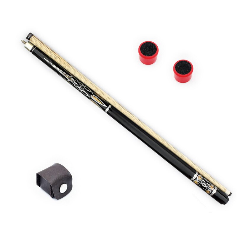 1/2-pc ash wood shaft Billiard Que Training Pool cue Stick 57inch