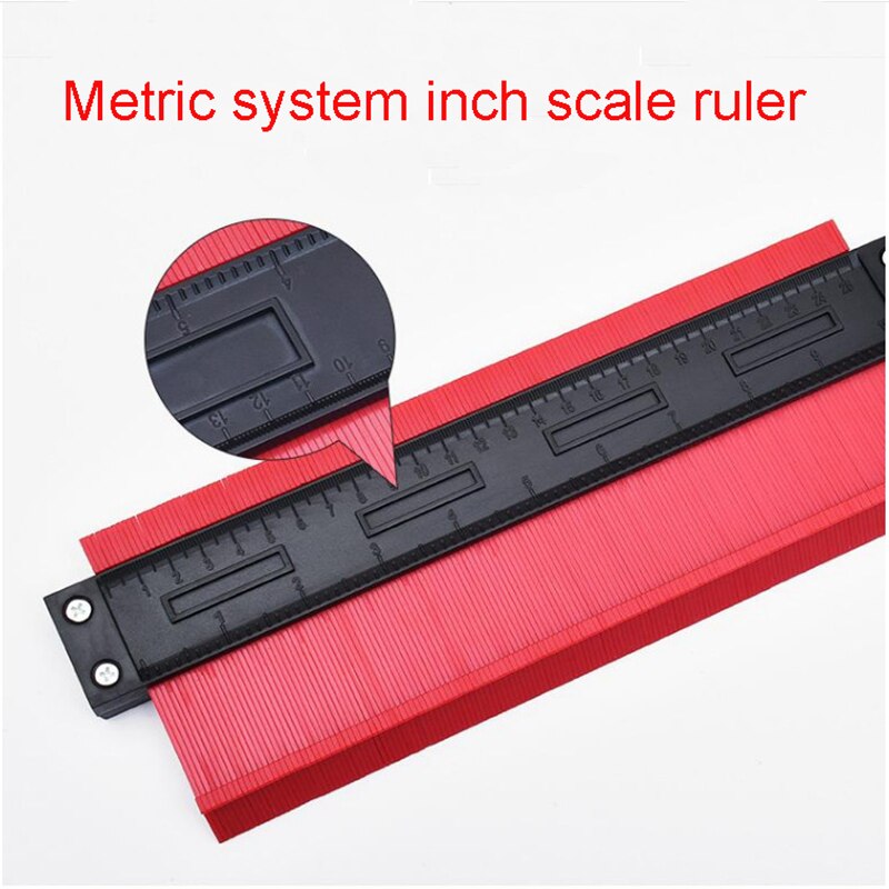25cm 10inch Shape Gauge Duplicator With lock Profile gauge radian measuring rule universal profiling gauge Joinery tool